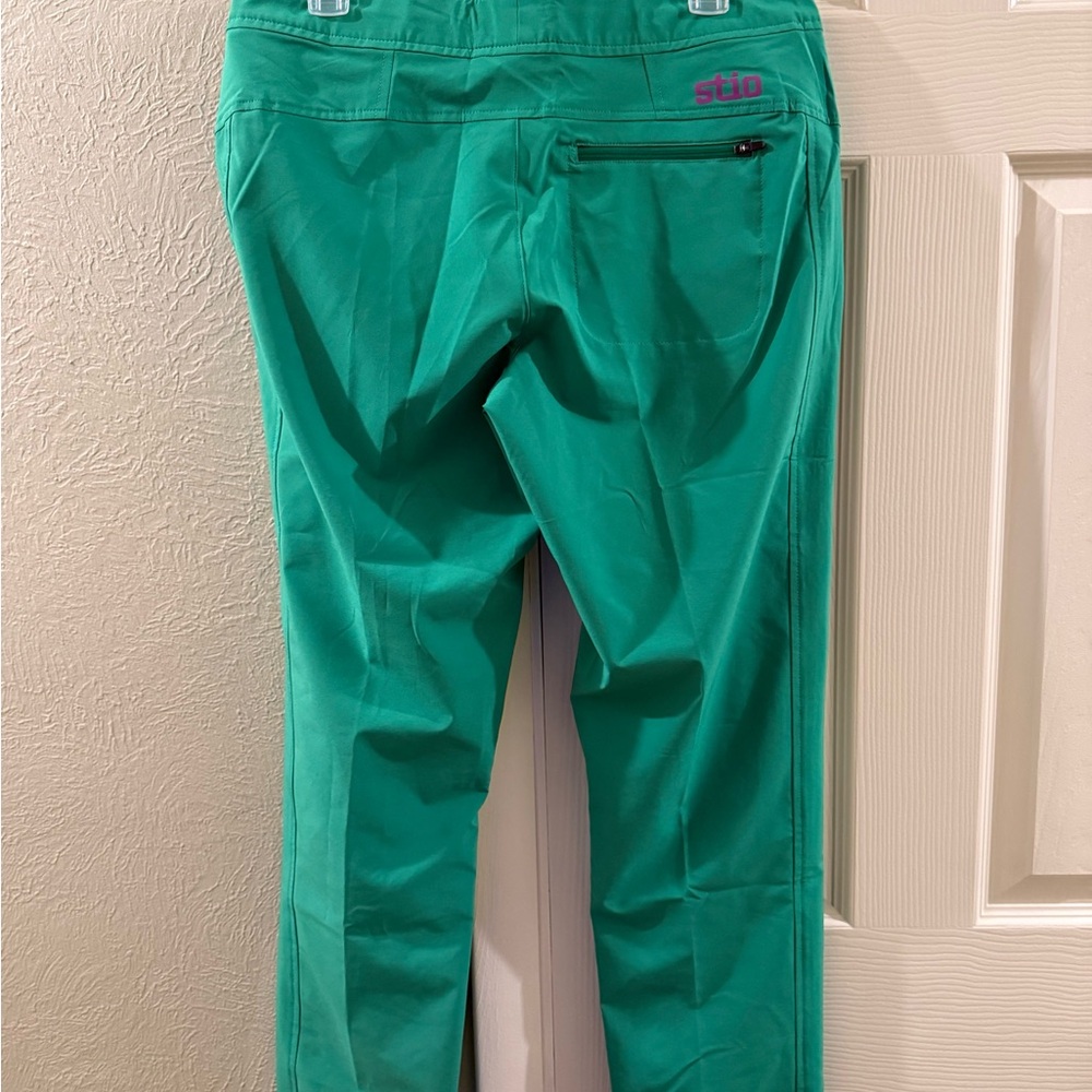Stio Vibrant Green Pants with Yellow Accents - Picture 5 of 6